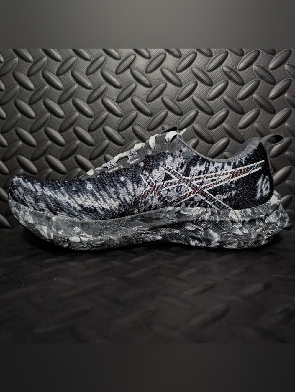 ASICS Noosa Tri 16 Black White 1012B675-001 women's size 9.........(kp29)- no b - Picture 4 of 15